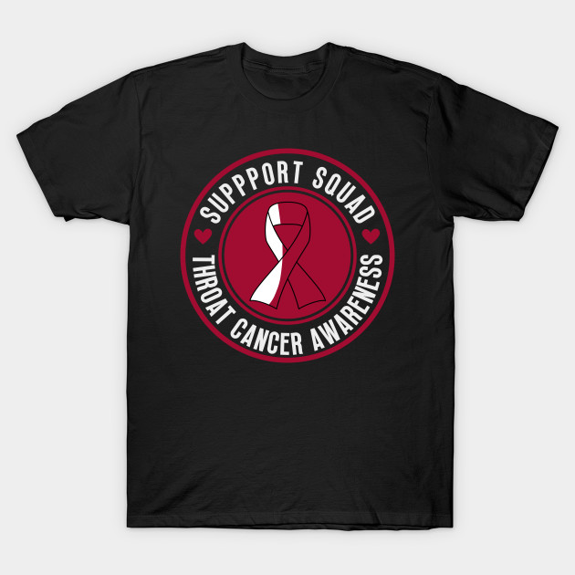 Support Squad Throat Cancer Awareness by oneduystore